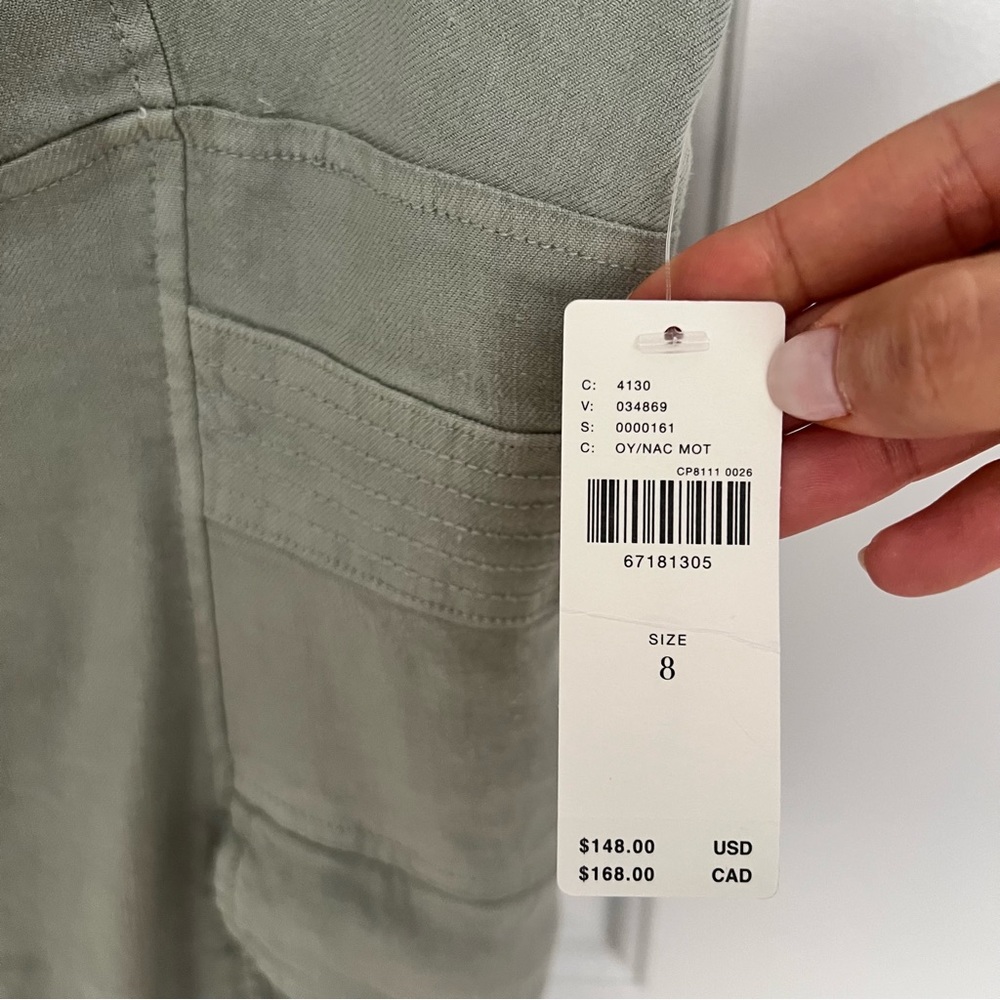 Anthropologie Light Gray Mini Dress - Picture 7 of 9